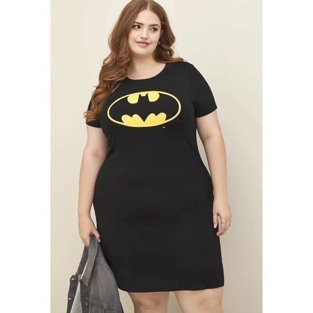Torrid 1 (1X 14/16) DC Comics Batman Cosplay Costume Halloween Super‎ Soft Dress